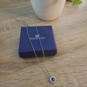 Swarovski Blue Pendant Necklace